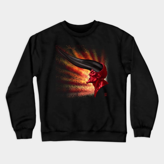 Darkness Crewneck Sweatshirt by VixPeculiar